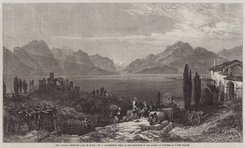 The Vintage, Desenzano, Garda-tó alkotó: William Harding Collingwood Smith