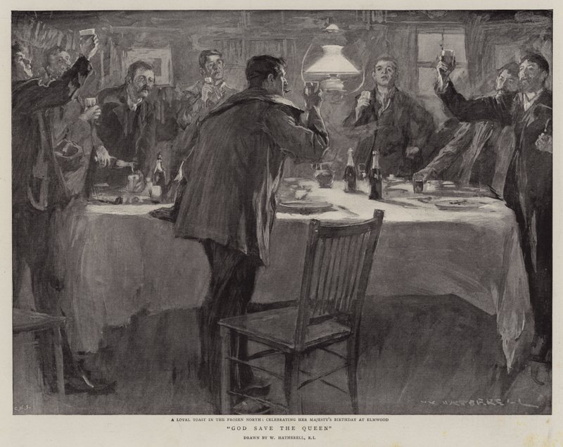 Isten óvja a királynőt alkotó: William Hatherell
