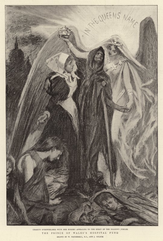 A walesi herceg kórházi alapja alkotó: William Hatherell