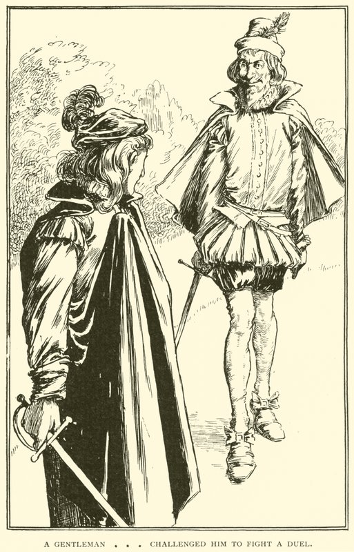 Egy úriember ? párbajra hívta alkotó: William Heath Robinson