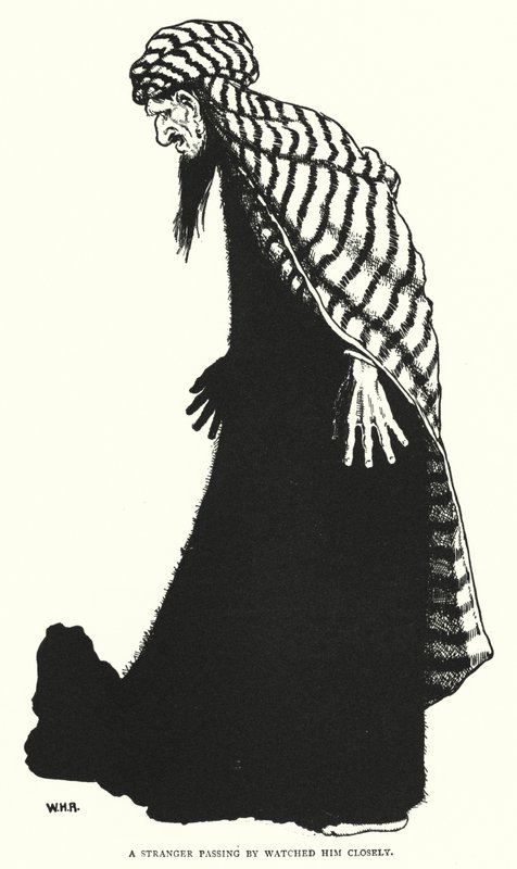 Egy elhaladó idegen közelről figyelte (metszett) alkotó: William Heath Robinson