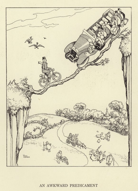 Kínos helyzet alkotó: William Heath Robinson