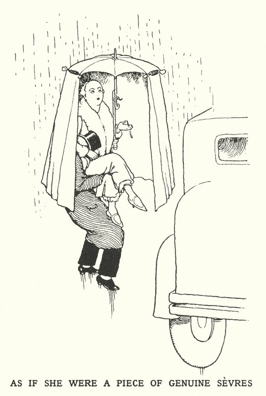 Mintha egy darab valódi sevire lenne (litho) alkotó: William Heath Robinson