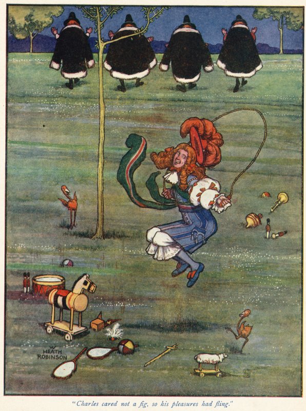 Charlest egy füge sem érdekelte, így örömei elszálltak alkotó: William Heath Robinson