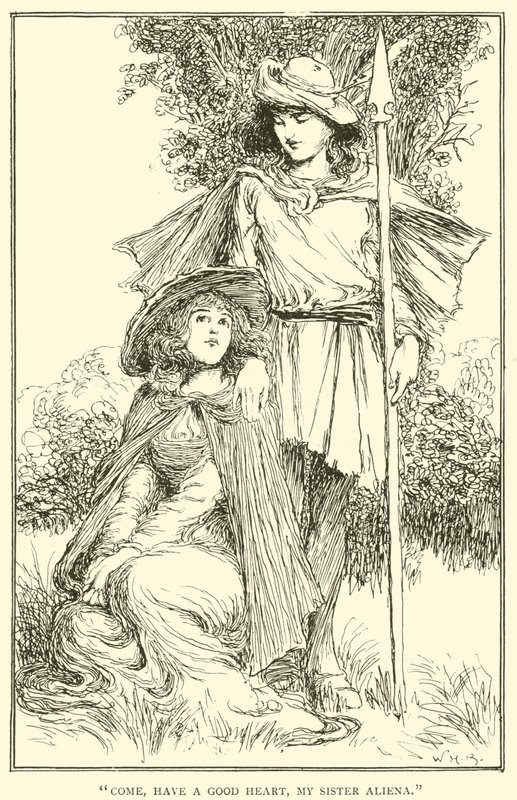 Gyere, legyen jó szíved, Aliena nővérem alkotó: William Heath Robinson