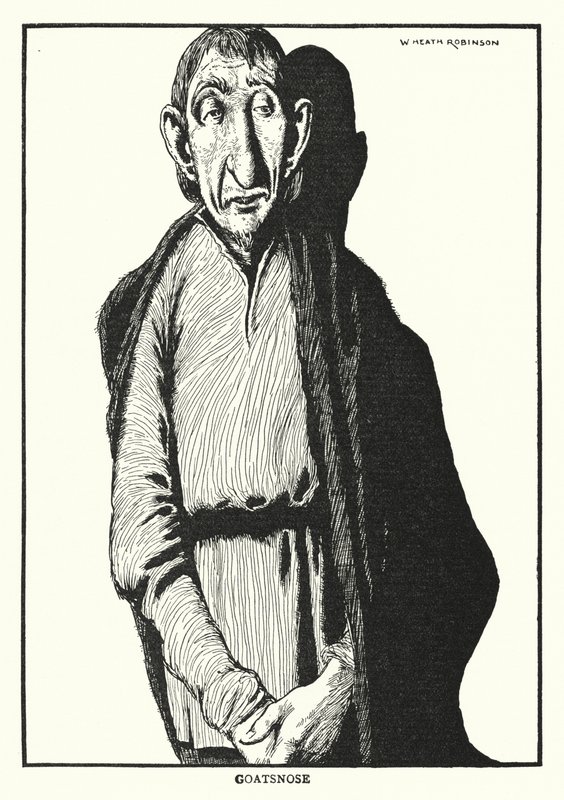 Kecskeorr (tagok) alkotó: William Heath Robinson