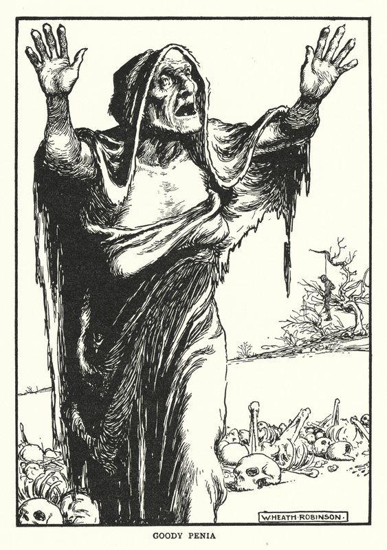 Goody Penia (litho) alkotó: William Heath Robinson
