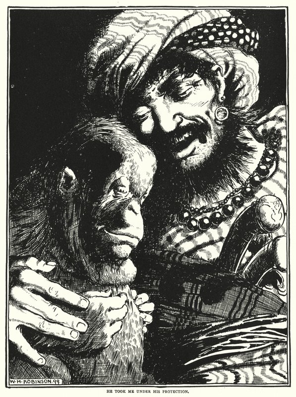 Védelme alá vett (metszet) alkotó: William Heath Robinson