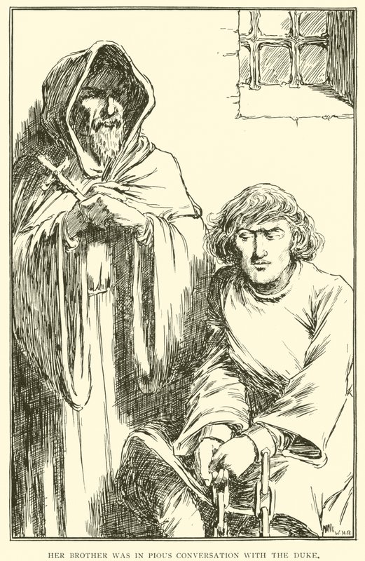 Bátyja jámbor beszélgetést folytatott a herceggel alkotó: William Heath Robinson
