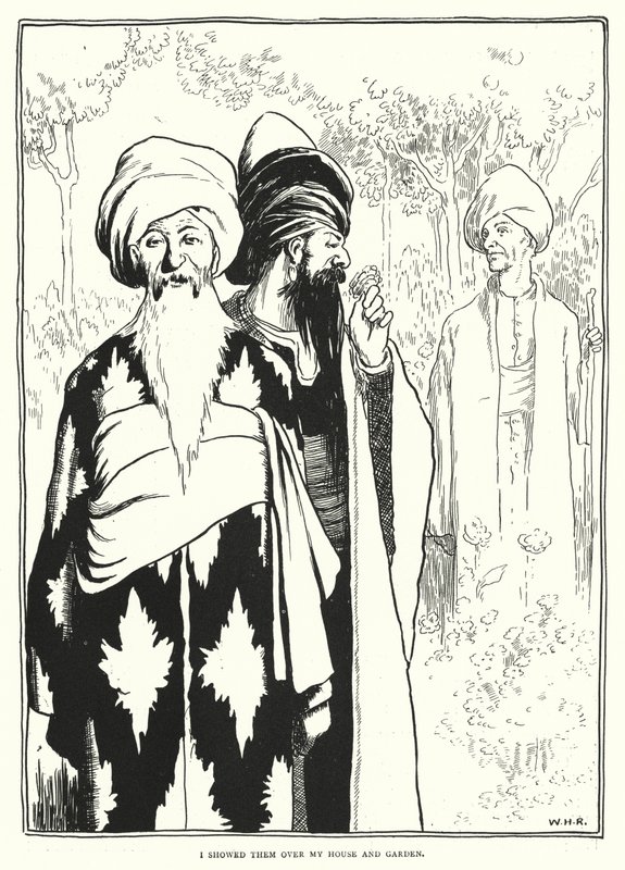 Megmutattam nekik a házamat és a kertemet (metszet) alkotó: William Heath Robinson