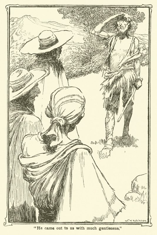 Illusztráció: Don Quijote (litho) alkotó: William Heath Robinson