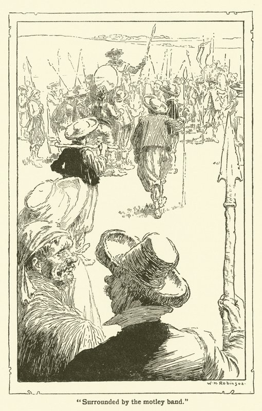 Illusztráció: Don Quijote (litho) alkotó: William Heath Robinson