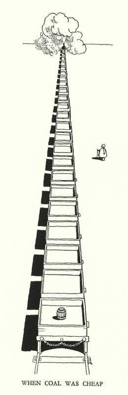 Illusztráció: Railway Ribaldry, W Heath Robinson (litho) alkotó: William Heath Robinson