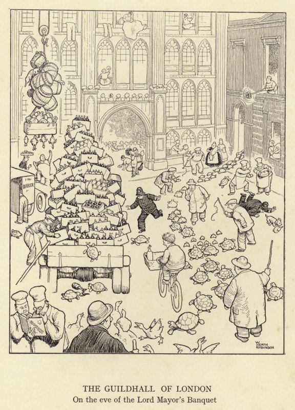 A londoni Guildhall, a Lord Mayor