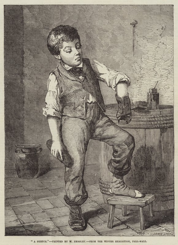Egy vázlat alkotó: William Hemsley