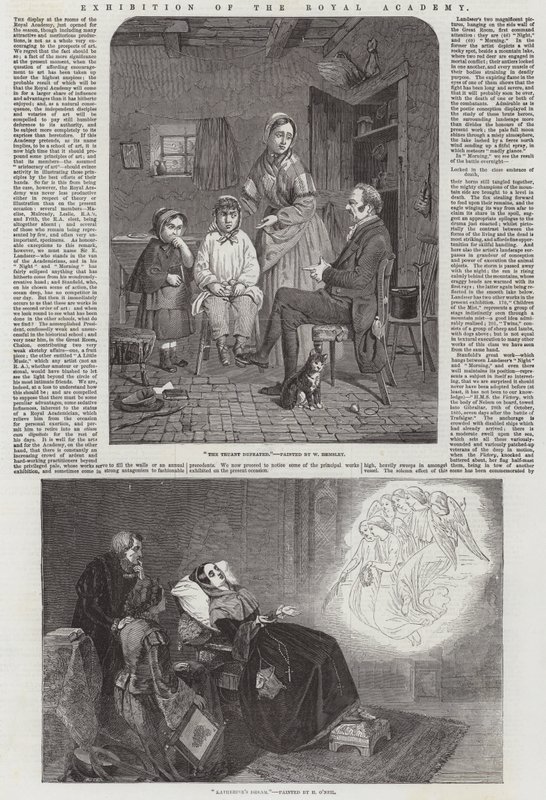 A Királyi Akadémia kiállítása alkotó: William Hemsley