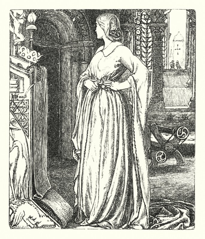 Godiva (metszet) alkotó: William Henry (after) Hunt