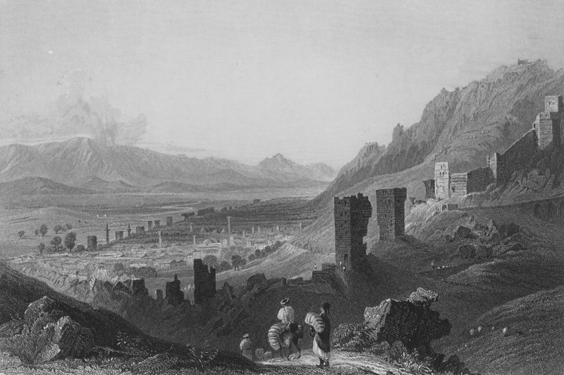 Antiochia Nyugatról alkotó: William Henry Bartlett