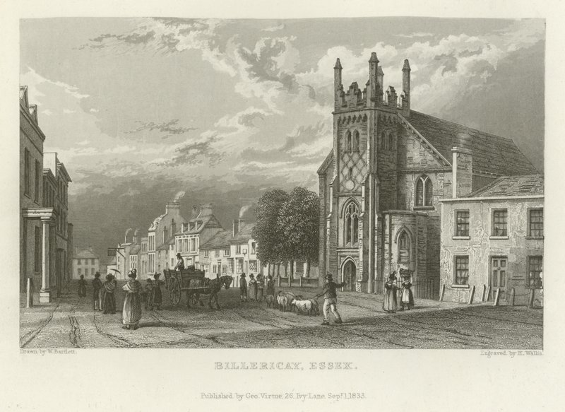 Billericay, Essex alkotó: William Henry Bartlett