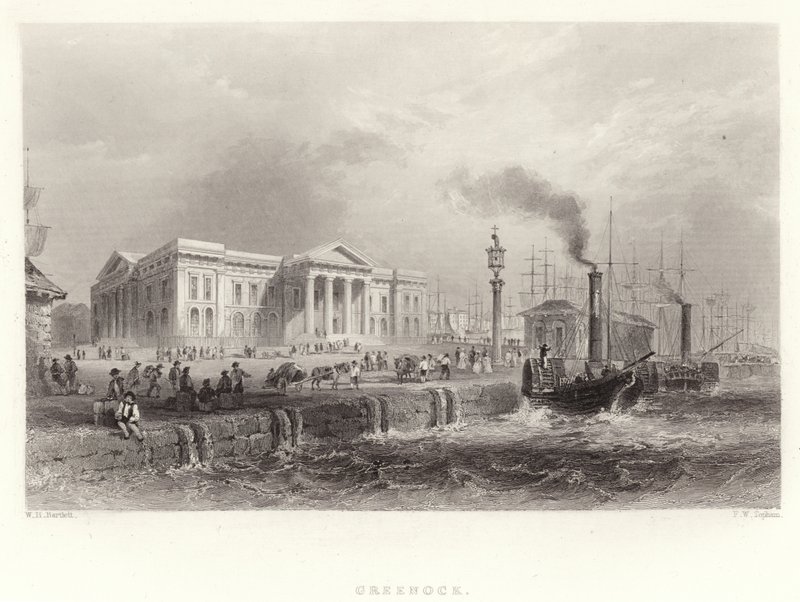 Greenock alkotó: William Henry Bartlett