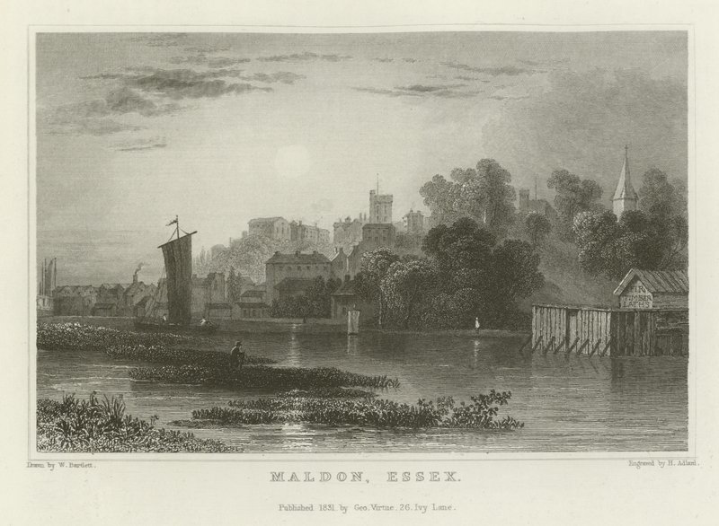 Maldon, Essex alkotó: William Henry Bartlett