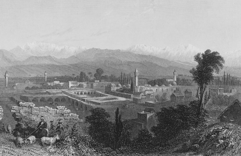 Tarsus, egy város Kilíciában alkotó: William Henry Bartlett