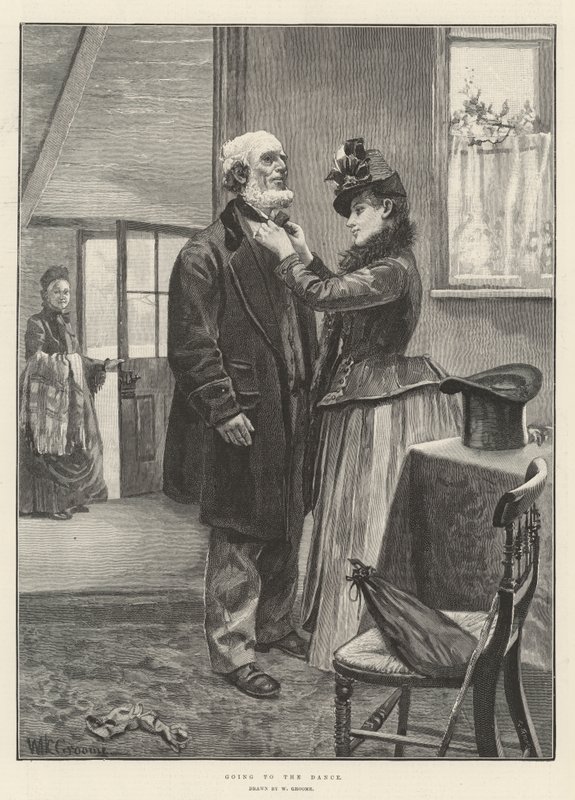 Menni a táncba alkotó: William Henry Charles Groome