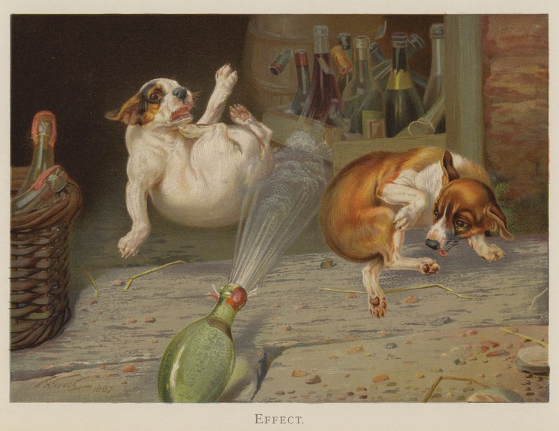 Hatás (chromolitho) alkotó: William Henry Hamilton Trood