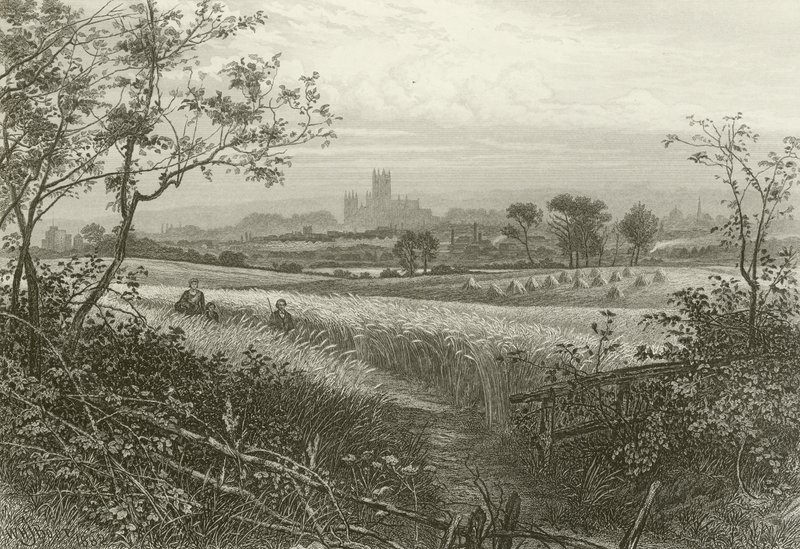 Canterbury katedrális, Harbledownból alkotó: William Henry James Boot
