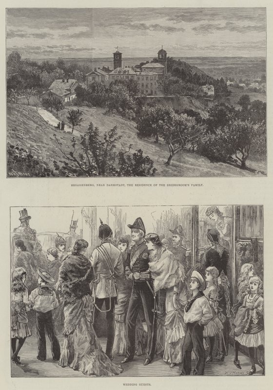 Beatrice hercegnő és Henrik battenbergi herceg királyi esküvője alkotó: William Henry James Boot