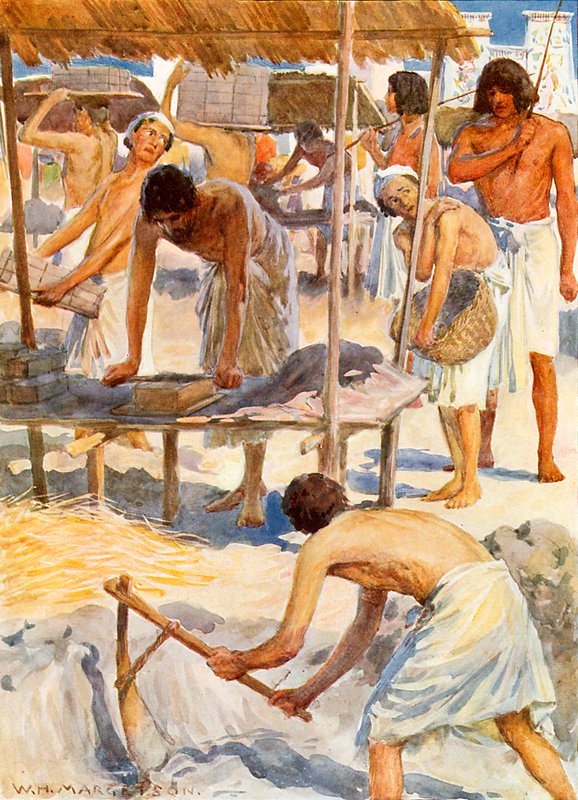 Az egyiptomi rabság alkotó: William Henry Margetson