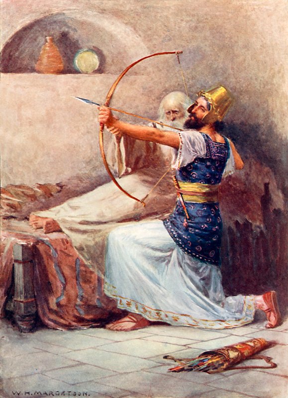 Az Úr szabadító nyila alkotó: William Henry Margetson