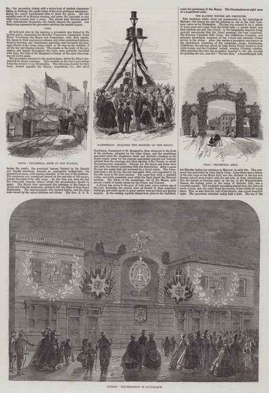 A walesi herceg és a dán Alexandra esküvője alkotó: William Henry Pike
