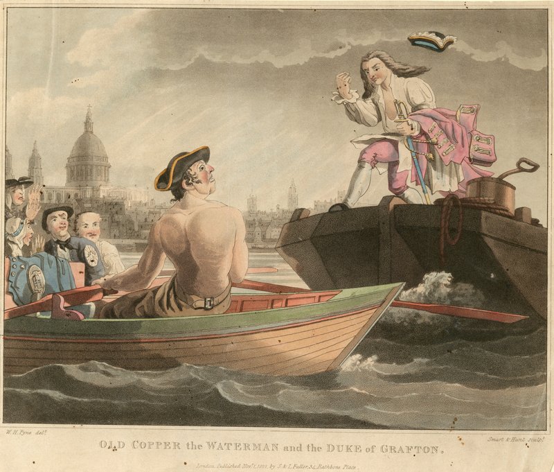 Old Copper, a vízi ember és Grafton hercege alkotó: William Henry Pyne