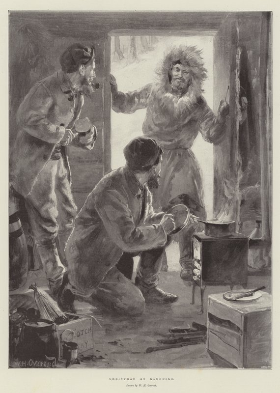 Karácsony Klondike-ban alkotó: William Heysham Overend