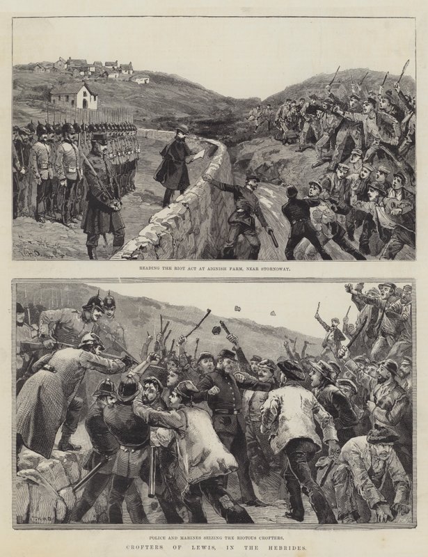 Lewis Crofterei, a Hebridákon alkotó: William Heysham Overend