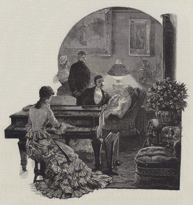 Eyre felmentése, Helen Mathers alkotó: William Heysham Overend