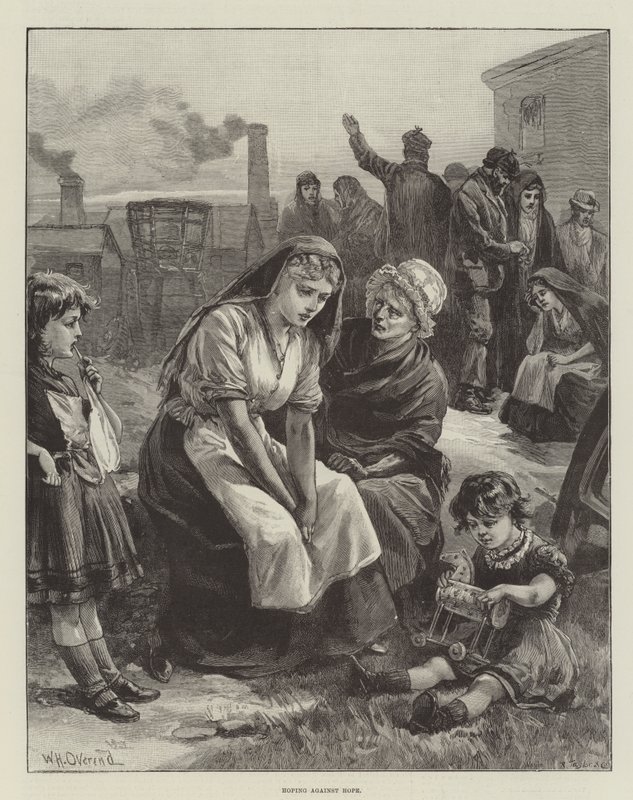 Remény ellen Hope alkotó: William Heysham Overend