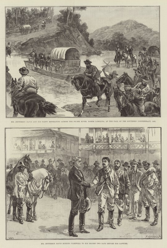 Jelenetek Jefferson Davis életéből alkotó: William Heysham Overend