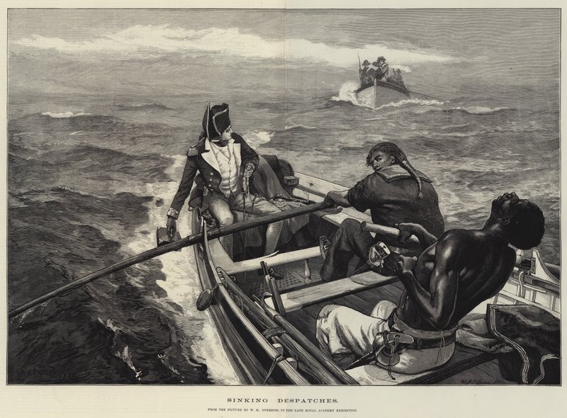 Süllyedő küldemények alkotó: William Heysham Overend