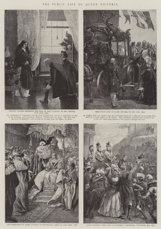 Viktória királynő közélete alkotó: William Heysham Overend