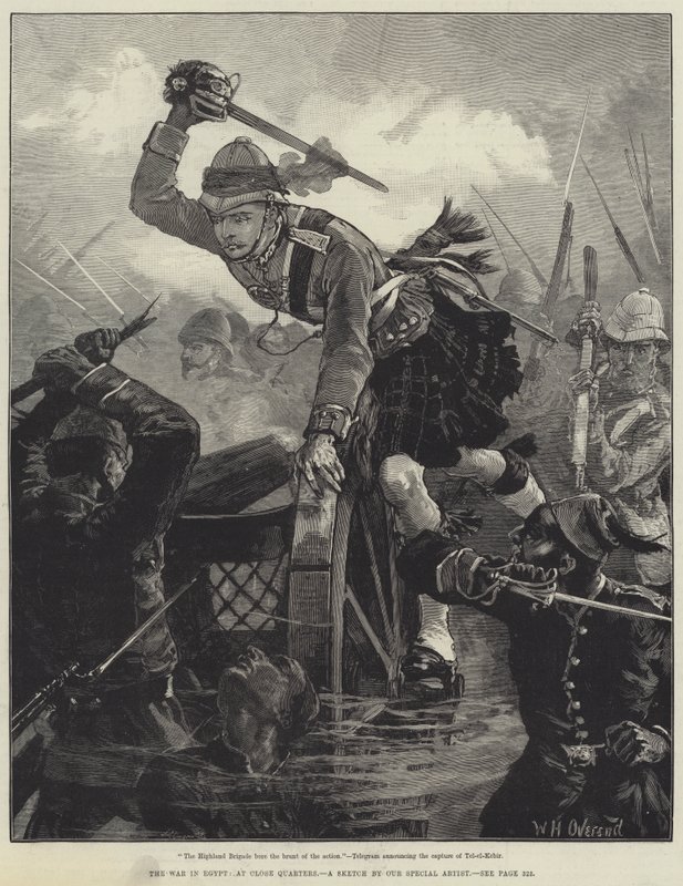 Az egyiptomi háború közelről alkotó: William Heysham Overend