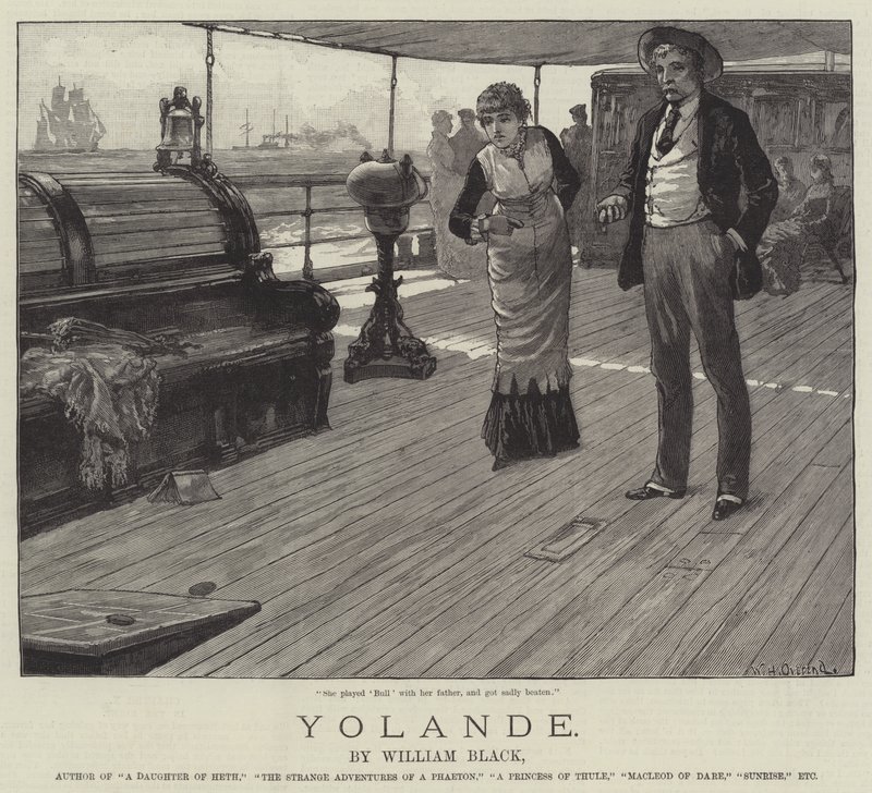 Yolande, William Black alkotó: William Heysham Overend