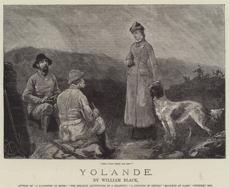 Yolande, William Black alkotó: William Heysham Overend