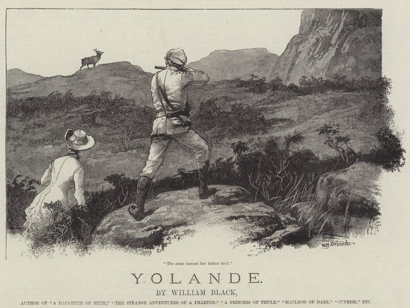 Yolande, William Black alkotó: William Heysham Overend