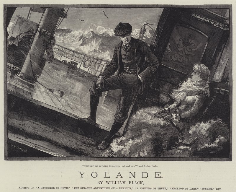 Yolande, William Black alkotó: William Heysham Overend