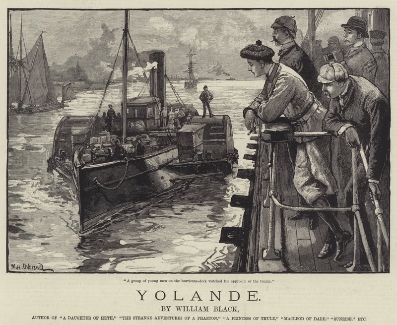 Yolande, William Black alkotó: William Heysham Overend