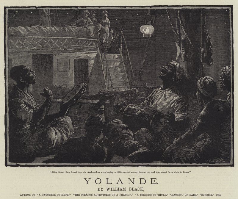 Yolande, William Black alkotó: William Heysham Overend