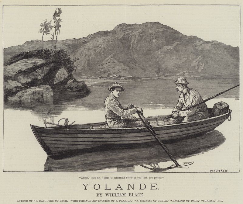 Yolande, William Black alkotó: William Heysham Overend