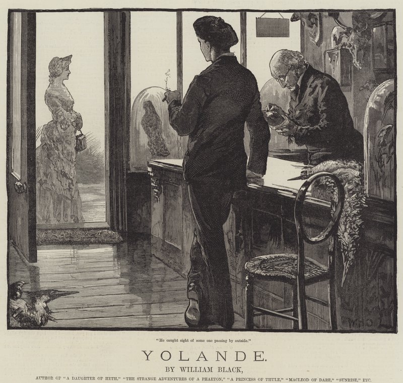 Yolande, William Black alkotó: William Heysham Overend